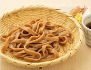 リブレ粉入り手打ちうどん